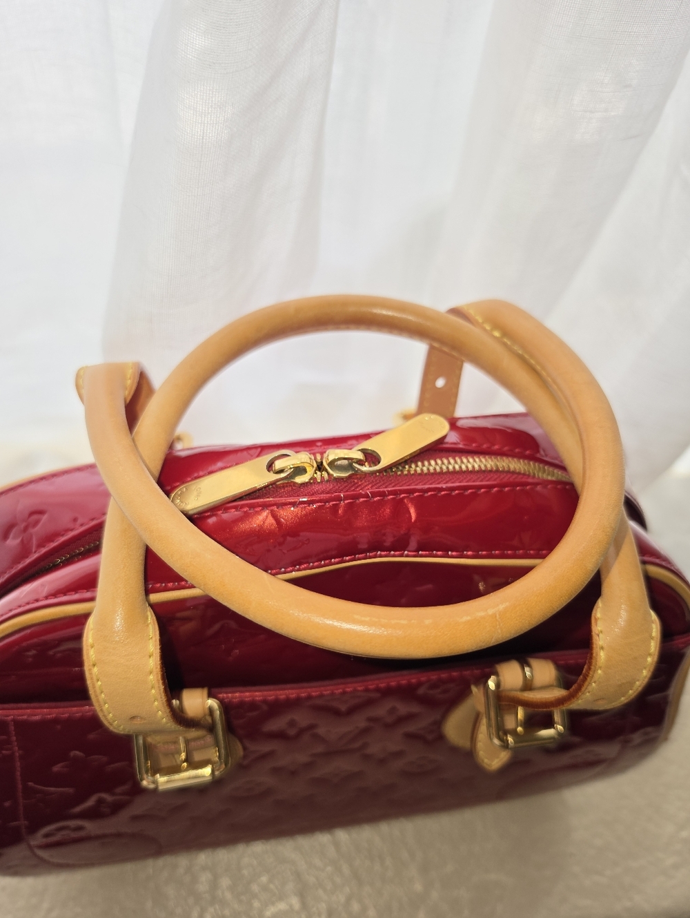 Louis Vuitton Monogram Vernis Summit Drive Handbag Tote Bag - Picture 5 of 13